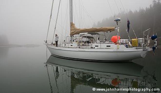 Morgan's Cloud - John's current cruising boat ©  SW